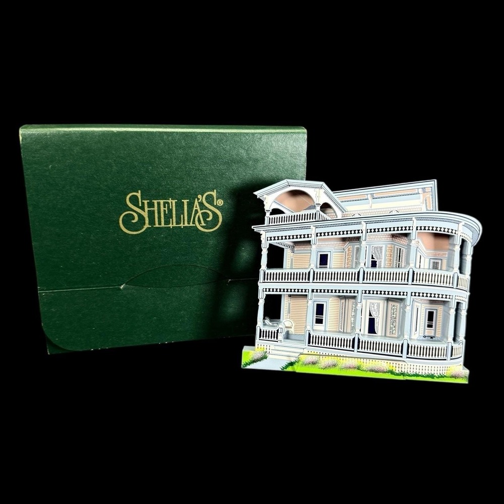Rosewood 1898 Williamstown, Vermont Shelia's Collectibles Wood Shelf Sitter 1997